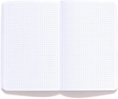 DENIK - Act Of Creation - 8.25" x 5.25" Aesthetic Layflat Notebook - 144 Lined Pages - Durable Binding and Design - Water-Resistent Soft Touch Cov...