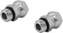 (2-PACK) 6900-08-08-O Hydraulic Hose Adapter Fitting 1/2" Male O-Ring Boss (3/4"-16UNF)×1/2" NPSM Female Pipe Swivel (1/2"-14NPSM) SAE Straight Pi...