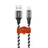 AGVEE 3 Pack 1m Lightning Cable, Braided Reinforced End Tip for iPhone Charger Cord Charging Data Wire for iPhone 11 Pro Max X XS XR, 5 6 6S 7 8 1...