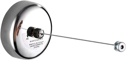 BESy Retractable Clothesline SUS304 Stainless Steel Clothes Dryer with Adjustable Stainless Steel Rope String Hotel Style Heavy Duty,9.2 Feets,Pol...