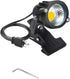 Youngine 1pcs 5W LED Clip on Light Outdoor Water Resistant Blackboard Signboard Lighting Adjustable Desk Stand Arm Lamp with Power Plug (Warm Whit...