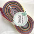 Chenkou Craft Double Face Polyester Satin Ribbon Ribbons Craft Pack Hair Bow Jewelry Making (3/8"(10mm), Multi-Colored)...