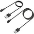 Charger for Wyze Watch, 2Pcs Replacement USB Charging Cable for Wyze Smart Watch 44mm 47mm (3.3 feet +2.2 feet)...