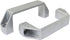 2-Pack Silver Aluminium Alloy Handle Rectangular Industrial Pull Handle for 20 Series Aluminum Extrusion Profile Accessories 90mm...