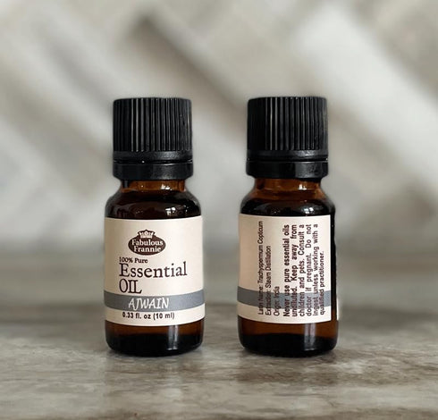 Fabulous Frannie Ajwain Pure Essential Oil 10ml (.33oz)...