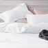 BEDSUM 100% Brushed Microfiber Standard Pillow Shams Set of 2, Super Soft and Cozy, Wrinkle, Fade, Stain Resistant 20x26 Oxford Pillowcases, 20x26...