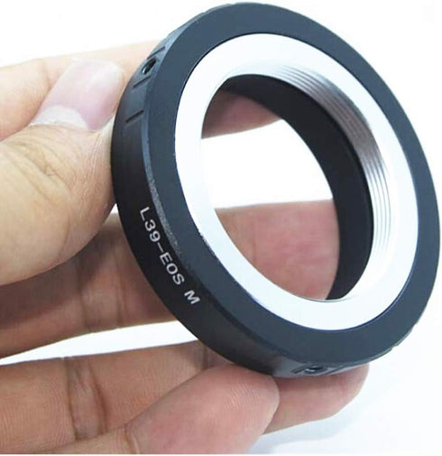 Compatible with for Leica L39 M39 39mm Mount Lens to & for Canon EOS M Mount Mirrorless Camera M1 M2 M3 M5 M6 M10 M50 M100 Camera...