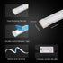 LEADTOPS Flexible LED Strip 2 Pcs 24 Inch Dual Color Headlight Surface Tube White & Amber Daytime Running Waterproof Switchback Sequential Lamp Tu...