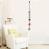 7 Chakra Gemstones Healing Feng Shui Crystals Window Car Decorations Hanging Ornament Dowsing Pendulum Good Luck Home Decoration for Reiki Yoga Me...