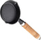 HOMSFOU Mini Omelet Pan Maifan Eggs Cooker Non Stick Skillet Pan Marble Frying Pan Pan Non Stick Pan Egg Pans Nonstick Earth Cookware Single Egg F...