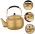 Vintage Aluminum Kettle Metal Water Boiler Water Heating Kettle Aluminum Teakettle Boiling Kettle Teakettle Teapot Small Teapot Metal Boiler Tea K...