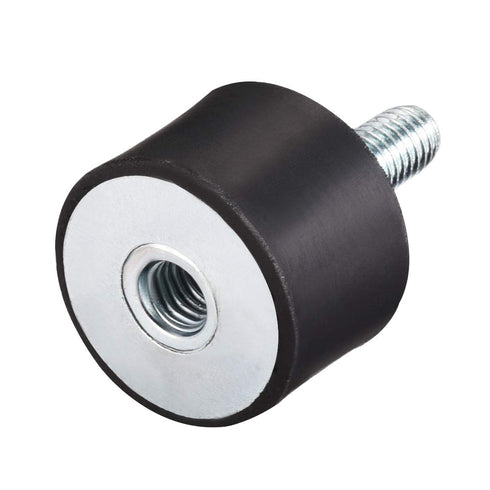uxcell M8 Thread Male Female Rubber Mounts,Vibration Isolators,Shock Absorber 30mm x 20mm Black...