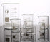 25ml Low Form Glass Beaker, 3.3 Borosilicate Glass Graduated Printed Scale Measuring Cups with Spout for Kitchen Lab Liquids,4 PACK...