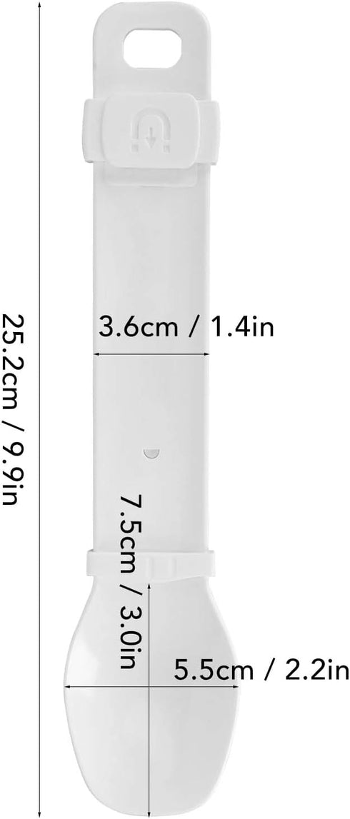 Sliding Cat Strip Squeeze Spoon, Multifunctional Cat Treat Feeding Spoon Pet Spoons Cat Feeder, Cat Wet Treats Dispense Spoon for Lickable Wet Cat...