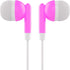 Maeline Bulk Earbuds with 3.5 mm Headphone Plug - 10 Pack - Pink...
