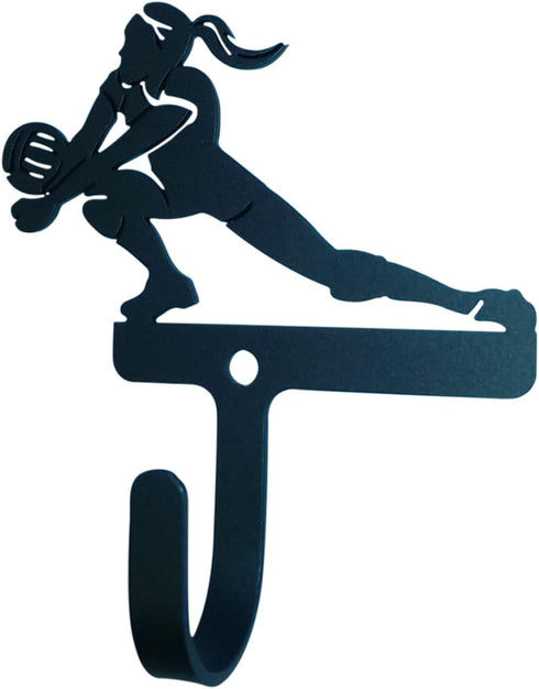 3.75 Inch Volleyball Woman/Girl Wall Hook Small...