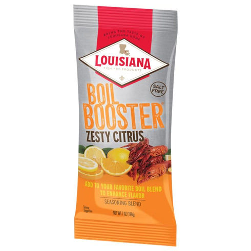 Louisiana Fish Fry, Zesty Citrus Boil Booster, 7 oz (Pack of 1)...