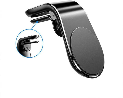 BoxWave Car Mount Compatible with Samsung Galaxy A51 5G - MagnetoMount Clip, Metal Car Air Vent Strong Magnet Mount - Jet Black...