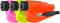 resqme The Original Emergency Keychain Car Escape Tool, 2-in-1 Seatbelt Cutter and Window Breaker, Made in USA, Family Pack of 3, Orange, Yellow, ...
