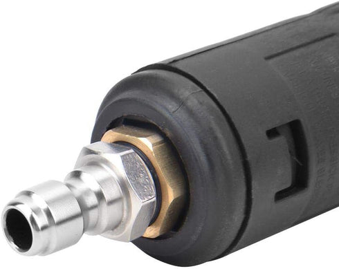 High Pressure Washer Nozzle, 1/4 inch Quick Connector Rotating Adjustable Water Spray Angle Sector and Column Shape...