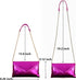 Evening Clutch Purse for Women Envelope Clutches Crossbody Bag Wedding Purses Prom Party Night Shiny Small Shoulder Handbag...