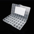 32 Grids Clear Plastic Organizer Box, Craft Storage Container for Beads Organizer, Art DIY, Crafts Jewelry Storage, Fishing Tackles, Rock Collecti...