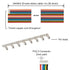 JST PH 2.0 Connectors Pin Header and Ribbon Cable Wire Kit 2.0mm Pitch JST PH - 2/3/4/5/6/7/8 Female Pin Male Housing...