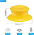 uxcell 4pcs Pot Pan Lids Replacement Knob, Plastic Pan Cover Holding Handles Fits Skillets and Kitchen Cookware Covers, Yellow...