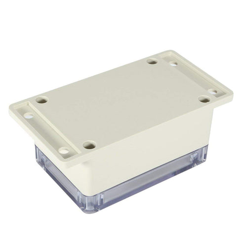 YXQ 100x68x50mm Clear Cover Junction Box Waterproof ABS Project Case Enclosure with Hole Cable Wire Connect Power Wall Hang (3.9 x 2.7 x 2 inches)...
