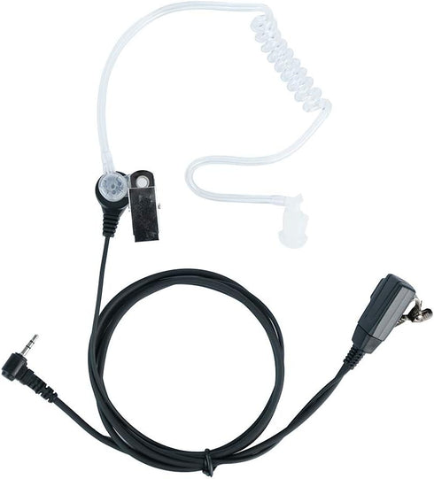 Caroo Earpiece Headset with Mic PTT for Uniden GMR Walkie Talkie 1 Pin MR5089-2CKHS SX507-2ckhs GMR1636-2C Two Way Radio with Covert Air Tube...