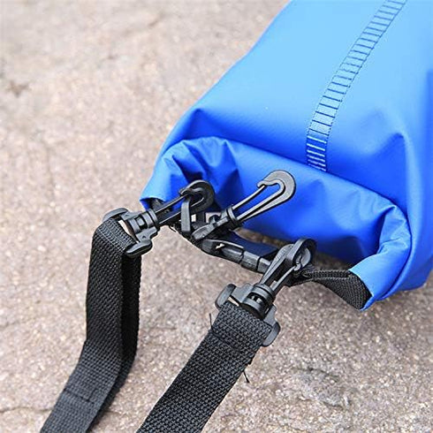 Upgraded Waterproof Dry Bag Storage Bags 20L, Roll Top Sack Keeps Gear Dry for Rafting, Boating, Camping, Hiking, Fishing Black...