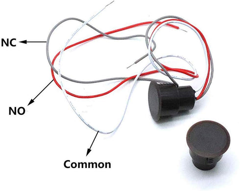 RC-36 NC+NO Recessed Security Window Door Contact Sensor Alarm Magnetic Reed Switch 2 Sets...