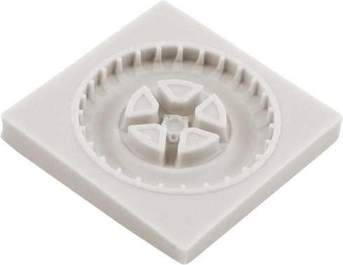 3D Round Tire Fondant Mold Truck Wheel Silicone Mold For Cake Decorating Cupcake Topper Chocolate Gum Paste Polymer Clay Set Of 1...