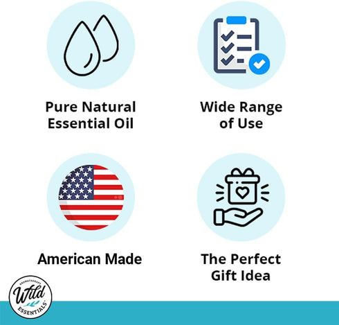 Wild Essentials Lemongrass 100% Pure Essential Oil - 10ml, All Natural, No additives...