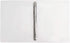 Clear A4 Loose Leaf Binder Cover Protector Blank 4-Holes Round Ring File Folder Binder Organizer Hardcover Binder Planner for Notebook Diary Journ...