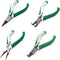 4 Pcs Mini Snap Ring Pliers Set Heavy Duty External/Internal Circlip Pliers with Straight/Bent Jaw for Ring Remover Retaining...