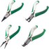 4 Pcs Mini Snap Ring Pliers Set Heavy Duty External/Internal Circlip Pliers with Straight/Bent Jaw for Ring Remover Retaining...