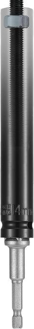 Blulu 9/16"(14mm) Power Nut Driver, Nut Runner Hollow Socket with 1/4" Hex Shank, Fit Long Bolts and Ductwork Power Nut Driver for Overhead Fasten...