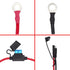 10 AWG 2FT SAE to O Ring Connecters Extension Cord Cable Connector Compatible with Battery Charger/Maintainer...