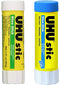 UHU Glue Sticks 1.41 oz, Pack of 1 White and 1 Blue Stick...