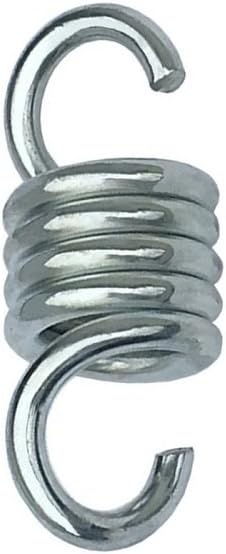 Hammock Spring, Hardened Galvanized Steel Extension Spring for Hanging Hammock Chairs and Porch Swings, 600lb / 270kg Weight Capacity (2pcs)...