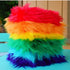 Faux Fur Fabric Craft Fur for Crafts,Gnomes,Costume,Fursuit,Decoration(10x10 inches,Red)...