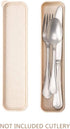 sansheng travel silverware case Portable?Travel Tableware Storage Box,utensil case for lunch bag?Flatware Chopsticks Spoon Fork Storage Box...