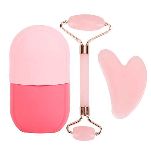 Facial Skincare Ice Roller Mold-Ice Roller for Face and Eye?Beauty Cube Brighten Skin &Enhance Natural Glow &Remove Fine Lines?Facial Beauty Ice R...