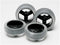 Tamiya Large Dia. Carbon Wheel Set (w/Slot Slick Tires) Mini 4WD Grade Up Parts Series...