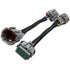 2PCS Headlight Adapters Compatible with Nissan 350z 2003-2005 CAR 6 Wire to Headlight 8 Wire, Green...