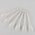 Porcelain Egg Spoons for Soft-Boiled Eggs Coffee Tea Desserts Ceramic Spoon Set of 12...