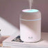 2 in 1 USB Electric Aromatherapy Oil Diffuser Ultrasonic Air Humidifier Mist Maker with Colorful Light for Home Office and Car (Pink)...