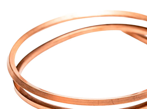 16 Gauge, 99.9% Pure Copper Wire (Square) Dead Soft CDA #110 Made in USA - 5FT by CRAFT WIRE...