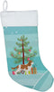 Caroline's Treasures BB2967CS Cavalier King Charles Spaniel Merry Christmas Tree Christmas Stocking Fireplace Hanging Stockings Christmas Season P...